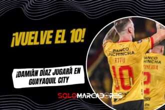 El Retorno del 10: Damián Díaz es nuevo jugador de Guayaquil City