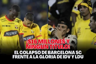 El contraste entre LDU y Barcelona SC que aún duele