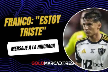 El dolor de Alan Franco tras perder la Copa Sudamericana: "Quedo debiendo mucho…"