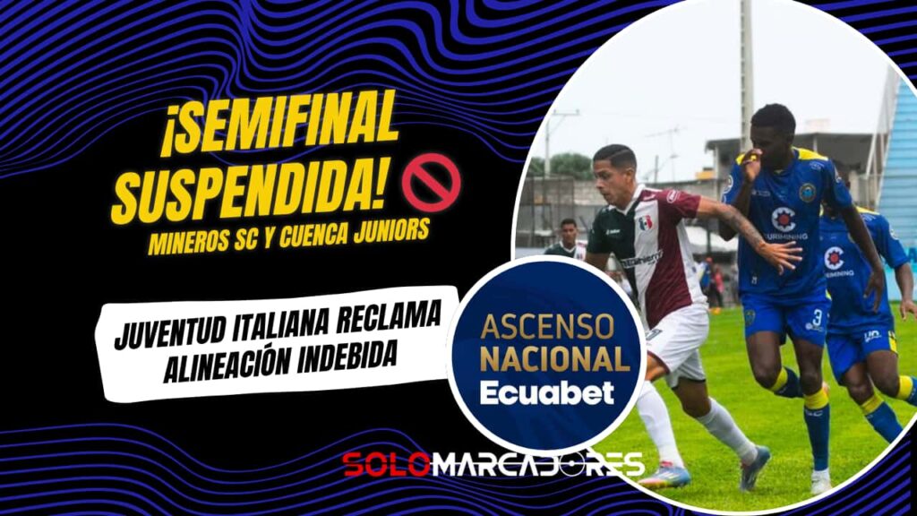 Escándalo en el Ascenso Nacional: FEF suspende semifinal por alineación indebida