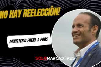 Francisco Egas, Fuera de la Contienda en FEF: El Ministerio del Deporte Frena su Reelección