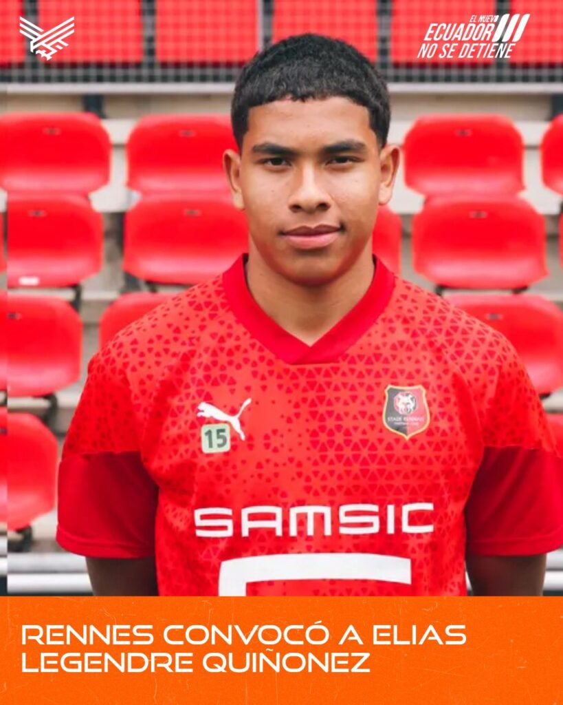 Elias Legendre convocado por el Rennes en Ligue 1 2 Elias Legendre convocado por el Rennes en Ligue 1
