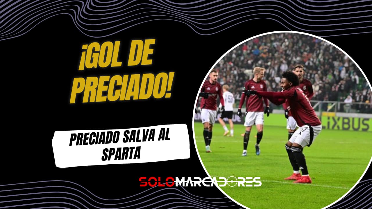 Gol de Ángelo Preciado en la Conference League