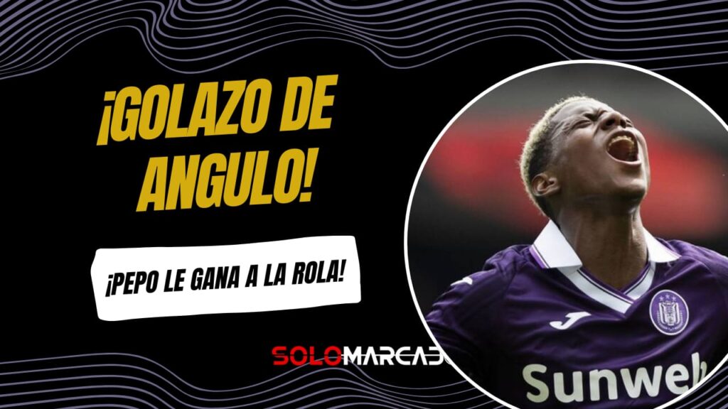 Gol de Nilson Angulo y victoria de Anderlecht en Bélgica