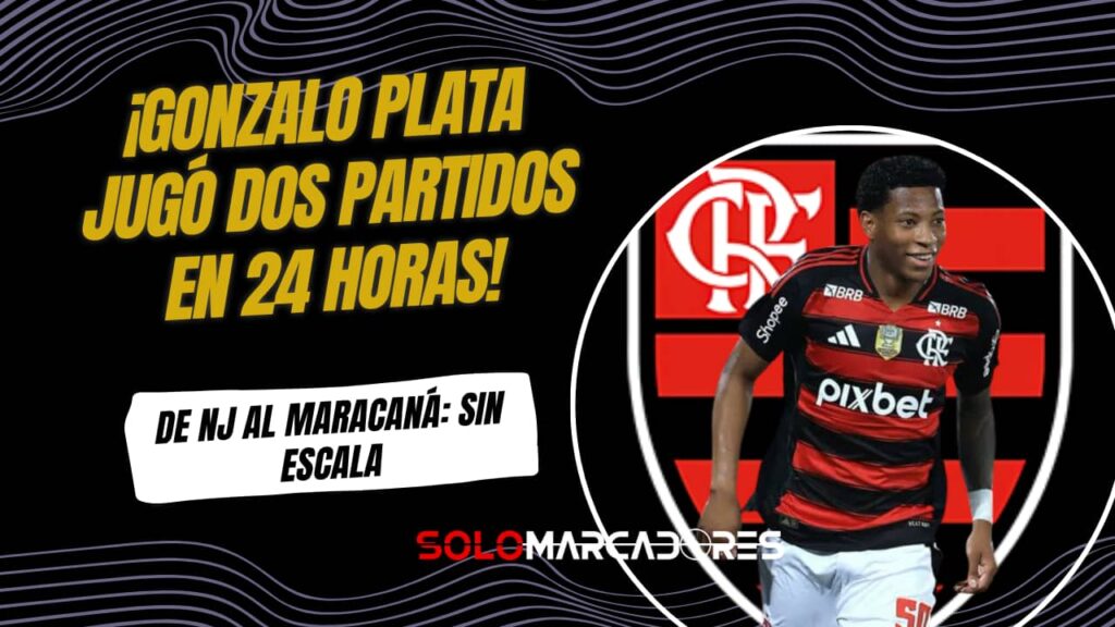 Gonzalo Plata: De figura con La Tri a jugar el clásico en el Maracaná en 24 horas