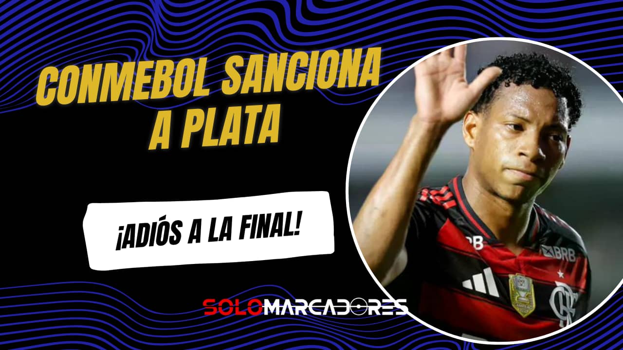 Gonzalo Plata: Dura Multa CONMEBOL y Suspensión Tras Expulsión en Libertadores