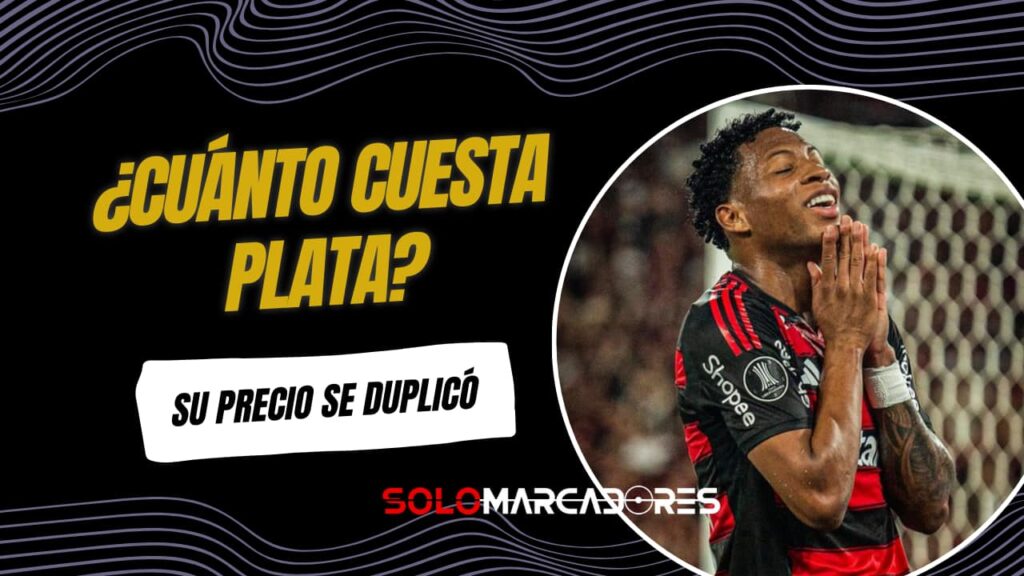 Gonzalo Plata ingresa al listado de los jugadores más valiosos de Brasil