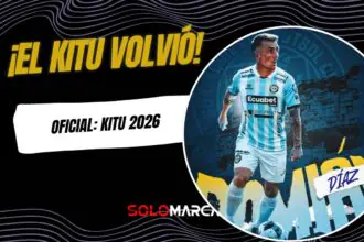 Guayaquil City confirma el fichaje estelar de Damián Díaz para 2026