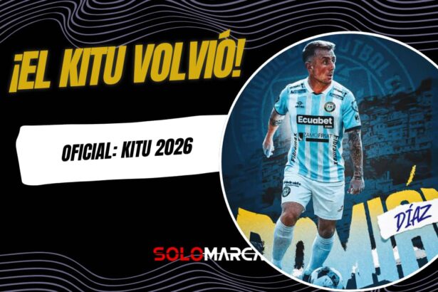 Guayaquil City confirma el fichaje estelar de Damián Díaz para 2026