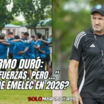 Guillermo Duró rompe el silencio sobre su futuro en Emelec