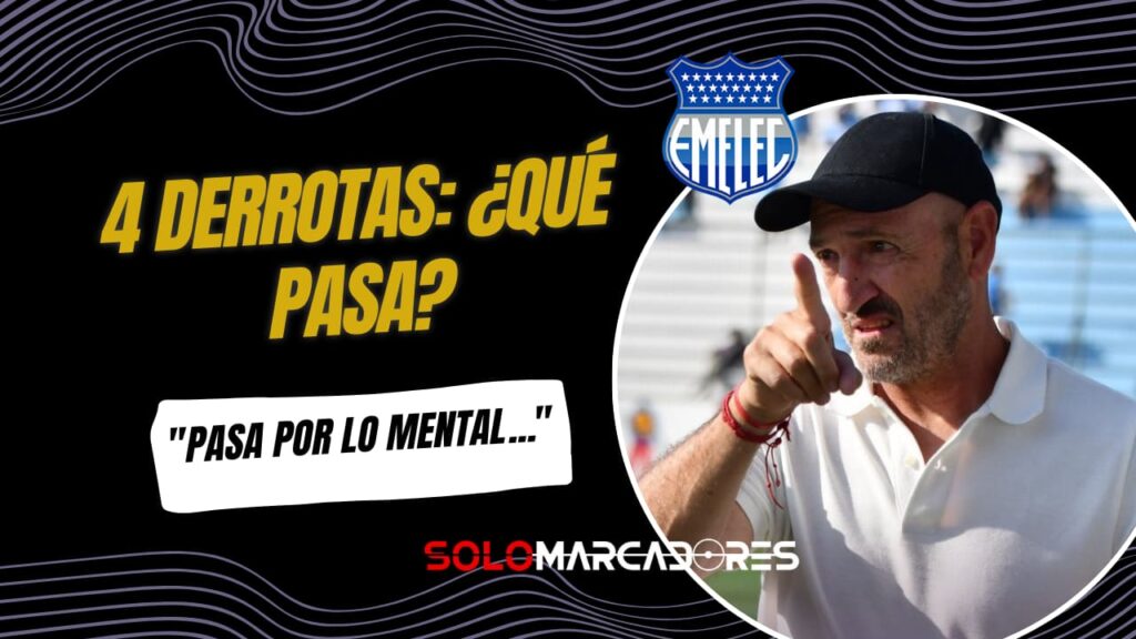 Emelec no encuentra el rumbo: Guillermo Duró señala bloqueo mental tras caer ante Aucas