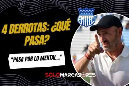 Emelec no encuentra el rumbo: Guillermo Duró señala bloqueo mental tras caer ante Aucas
