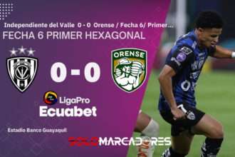 Independiente del Valle no pudo con Orense, pero el título sigue cerca