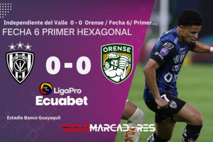 Independiente del Valle no pudo con Orense, pero el título sigue cerca