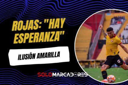 Joao Rojas destaca la evolución de Barcelona con Rescalvo: "Siento esperanza"