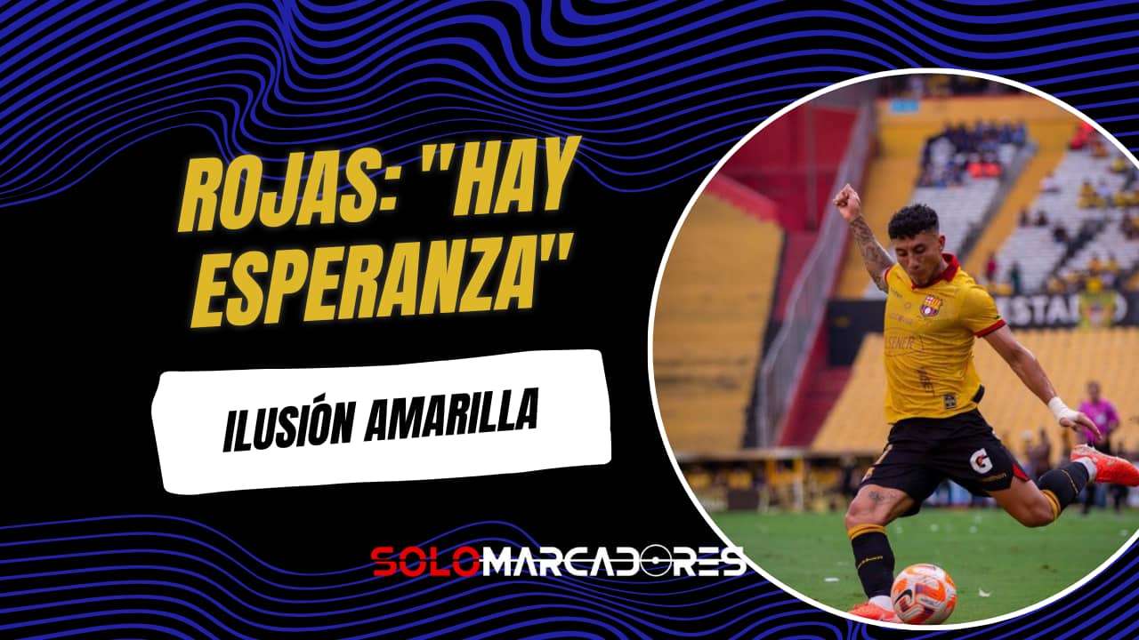Joao Rojas destaca la evolución de Barcelona con Rescalvo: "Siento esperanza"