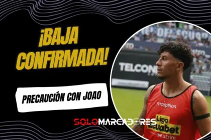 Joao Rojas no viaja a Loja: Baja sensible en Barcelona SC