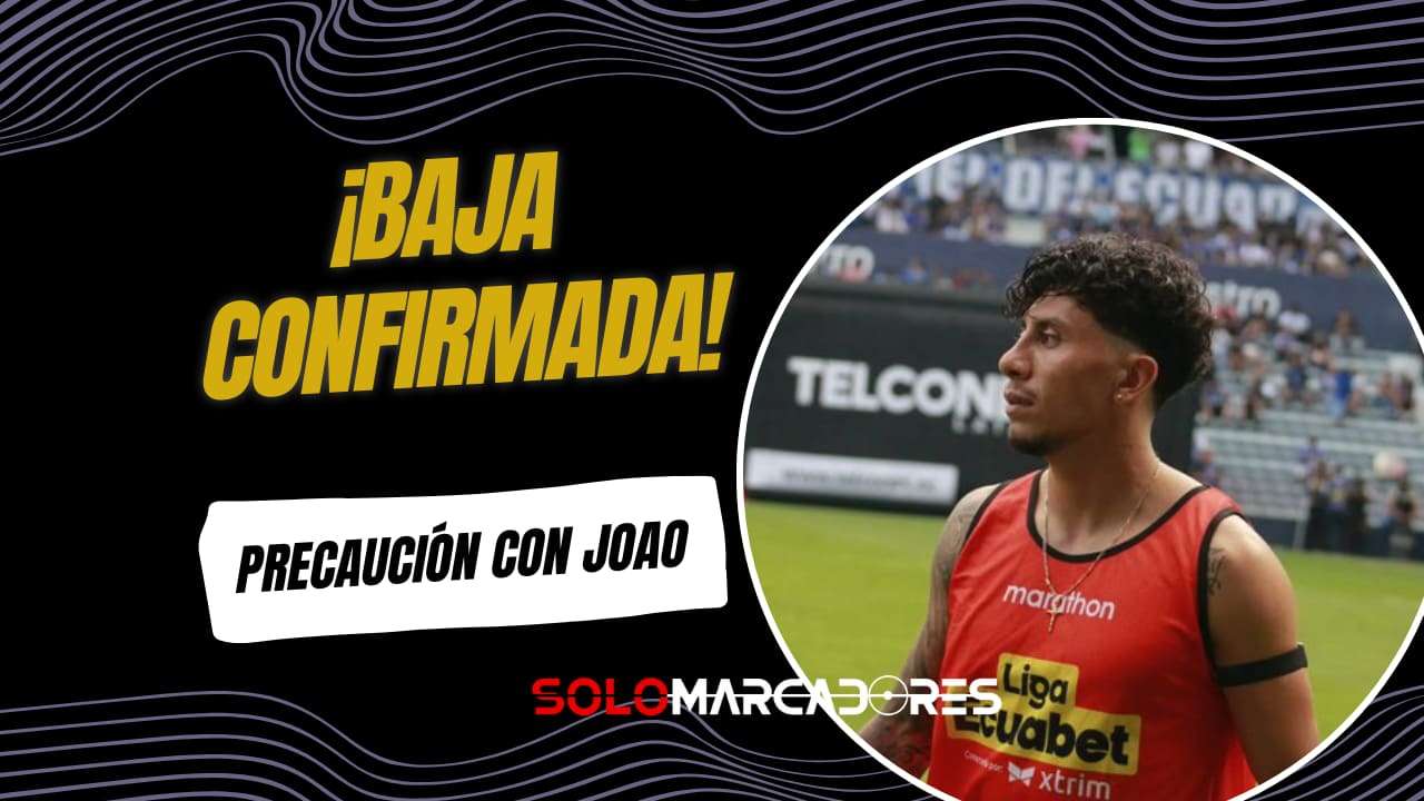 Joao Rojas no viaja a Loja: Baja sensible en Barcelona SC