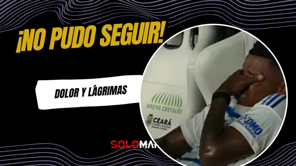 Keny Arroyo sale entre lágrimas y enciende las alarmas en Cruzeiro