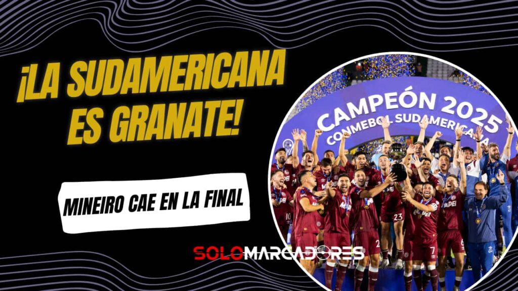 El dolor de Alan Franco tras perder la Copa Sudamericana: "Quedo debiendo mucho…" 2 Lanús Campeón de la Copa Sudamericana: Alan Franco titular y lesionado en la final