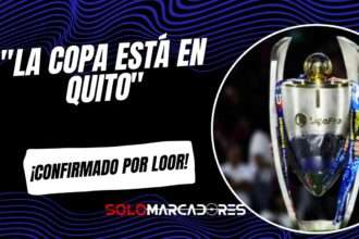 Loor pone fin a los rumores: "La Copa está en Quito"