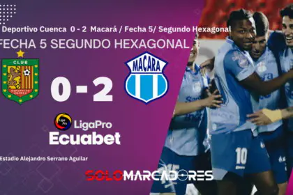 Macará Vence a Deportivo Cuenca y es Líder del Hexagonal Final