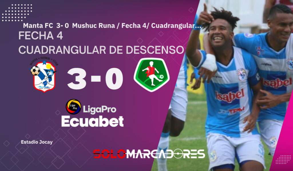 ¡Manta FC Enciende la Lucha por la Permanencia y Deja a Mushuc Runa en Jaque!