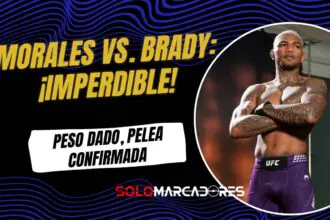¡Michael Morales Da el Peso y Confirma Pelea en UFC 322!