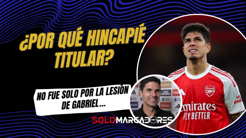 Mikel Arteta se sincera sobre la titularidad de Piero Hincapié: "Consideramos que…"