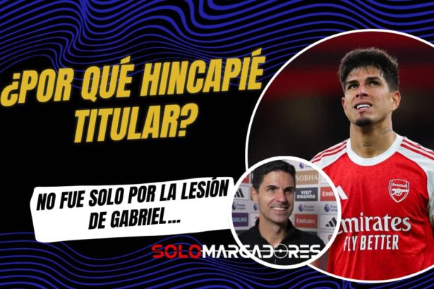 Mikel Arteta se sincera sobre la titularidad de Piero Hincapié: "Consideramos que…"