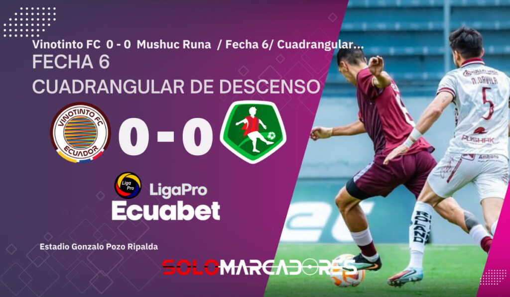 Mushuc Runa asegura su lugar en la Serie A 2026 tras dramática definición