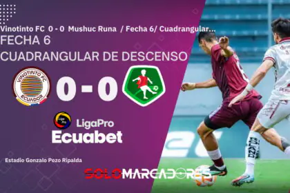 Mushuc Runa asegura su lugar en la Serie A 2026 tras dramática definición