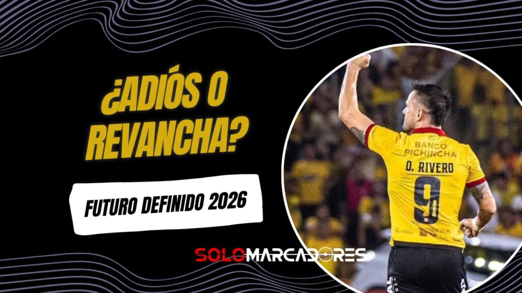 Octavio Rivero define su futuro en Barcelona SC: ¿Sigue para 2026?