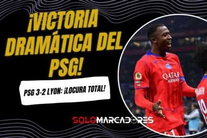 PSG Gana Dramáticamente al Lyon: Neves Héroe, Willian Pacho Titular y Liderato Asegurado