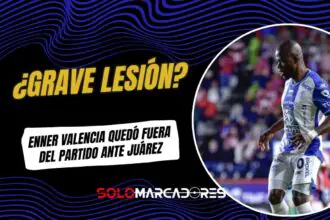 Pachuca pierde a Enner Valencia: Tiempo de baja y gravedad de su lesión