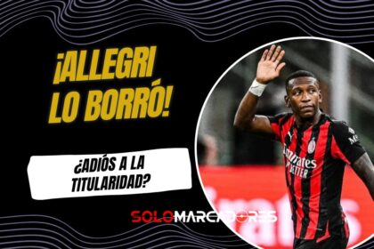 Pervis Estupiñán borrado en el Milan: Allegri prefiere a un juvenil