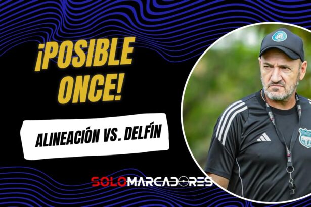 Posible 11 de Emelec para visitar a Delfín este domingo