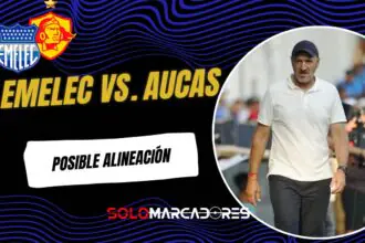 La posible alineación de Emelec para recibir a Aucas por la LigaPro