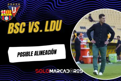 Posible alineación de Barcelona ante LDU