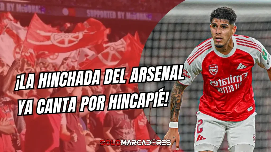 Qué tiene Piero Hincapié que ya conquistó a la hinchada del Arsenal