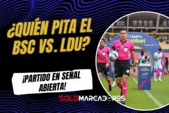 ¿Quién es el árbitro designado para Barcelona vs Liga de Quito, por la LigaPro?
