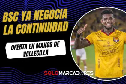 Renovación de Gustavo Vallecilla con Barcelona SC: Oferta Formal Presentada