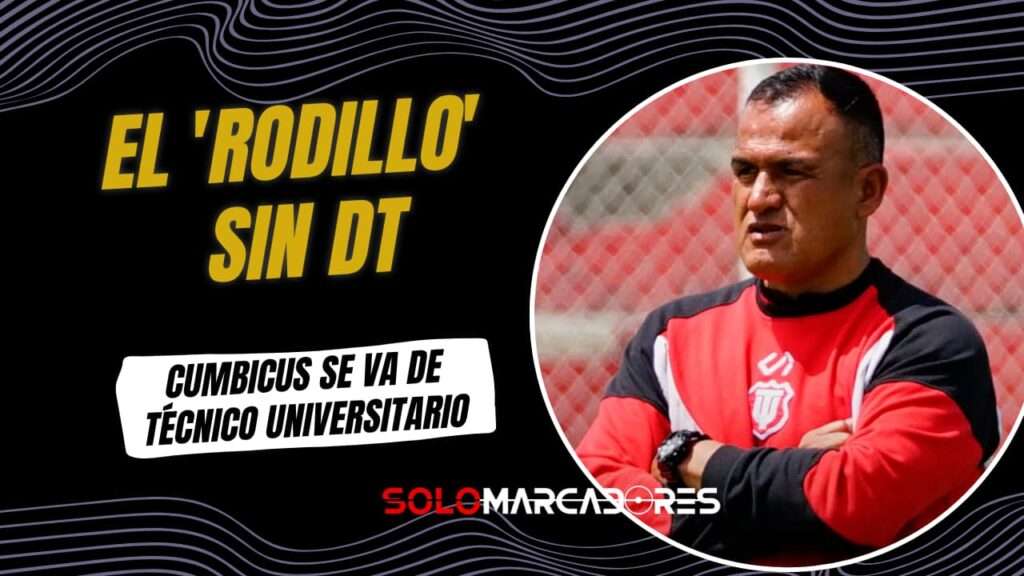 Técnico Universitario y Geovanny Cumbicus separan sus caminos