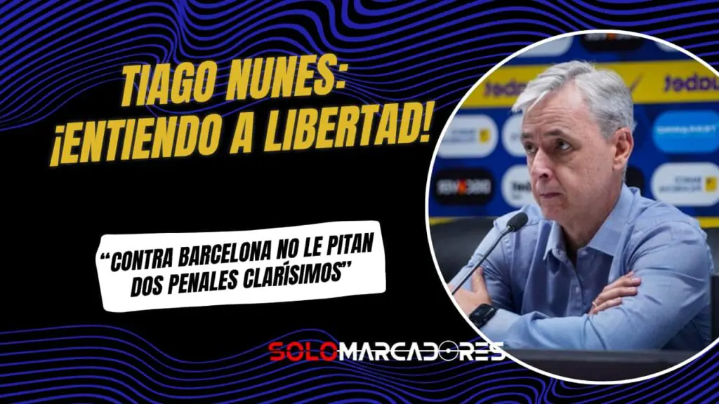 Juan Carlos León y la Polémica Derrota de Libertad ante LDU 💥 2 Tiago Nunes: "Entiendo el malestar de Libertad por los penales no pitados"