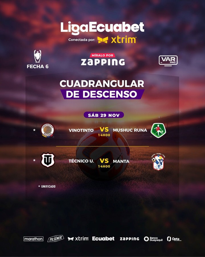 Fecha 7 Hexagonales LigaPro 2025: Descubre qué partidos podrás ver por TV abierta 4 Fecha 7 Hexagonales LigaPro 2025: Descubre qué partidos podrás ver por TV abierta