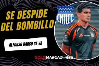 Alfonso Barco oficializa su adiós a Emelec tras seis meses en el club