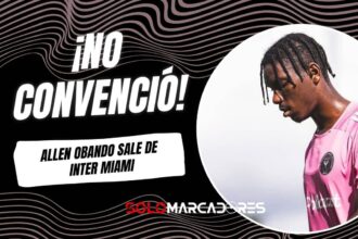 Allen Obando no seguirá en Inter Miami en 2026