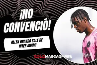 Allen Obando no seguirá en Inter Miami en 2026