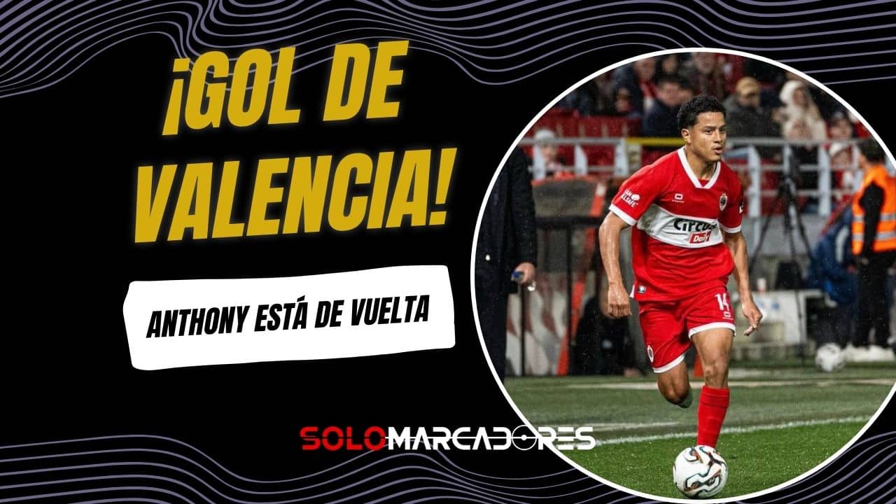 Anthony Valencia vuelve al gol y sella victoria del Royal Antwerp