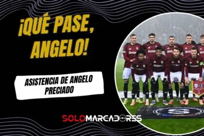 Asistencia de Angelo Preciado para el triunfo del Sparta Praga en la Conference League